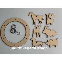knutselpakket mdf